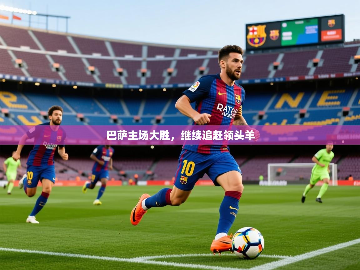 2025ued体育网页版登陆巴萨主场大胜，继续追赶领头羊  第4张